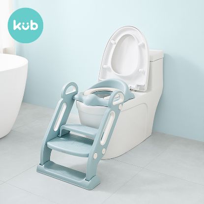Picture of TOILET WITH STAIRS BLUE