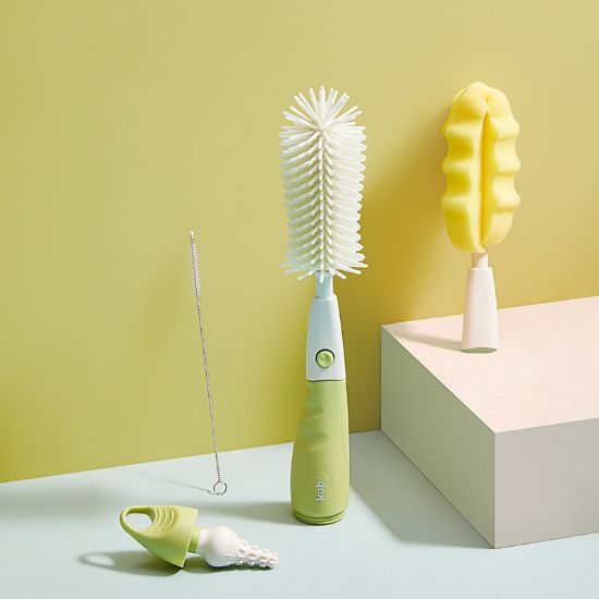 Picture of BABY BOTTLE BRUSH SET GREEN