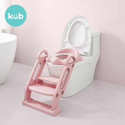 Picture of TOILETS WITH STAIRS PINK