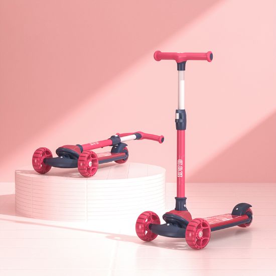 Picture of FOLDING SCOOTER DOUBLE PROTECTION MULTI-GEAR ADJUSTMENT RED