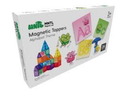 Picture of MAGNETIC TOPPERS ALPHABET THEME