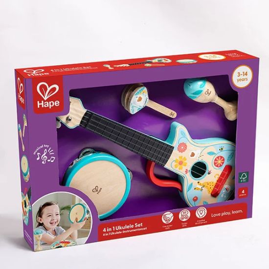 Picture of 4IN1 UKULELE SET