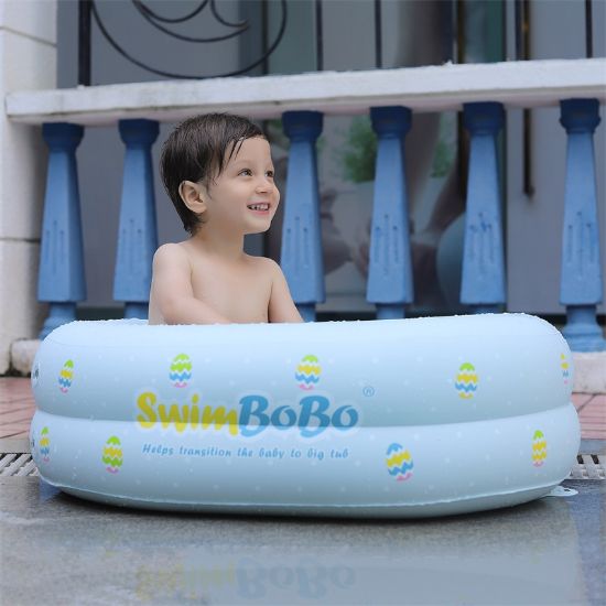 Picture of INFLATABLE BABY BATHTUB BABY BLUE COLOR